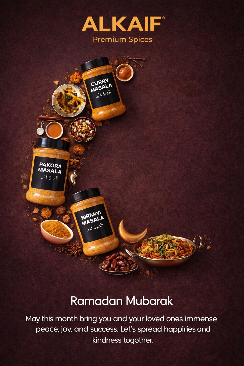 Ramzan Special Masala Combo (250g Each) | Pakora, Salan, Chat & Biryani Masala