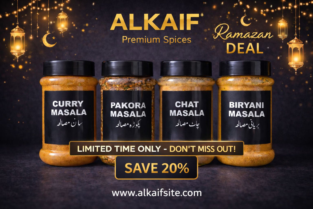 Ramzan Special Masala Combo (250g Each) | Pakora, Salan, Chat & Biryani Masala
